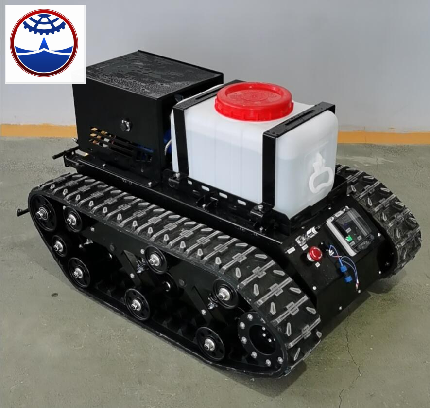 Chasis de robot de desinfección con eléctrico